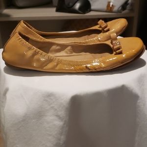 Tory Burch Minnie Patent Leather Ballet Flats